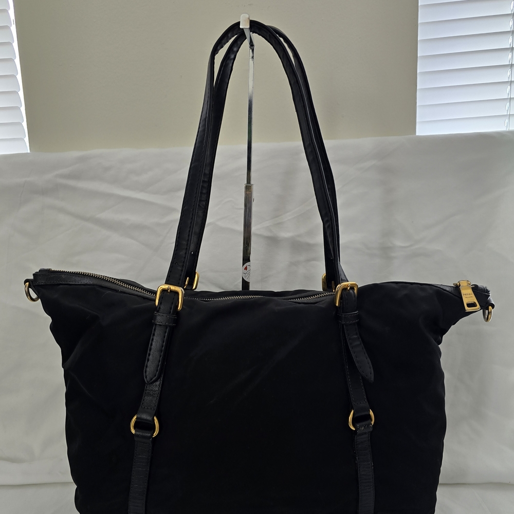 Prada Black Women's Tote Bag - Picture 9 of 11